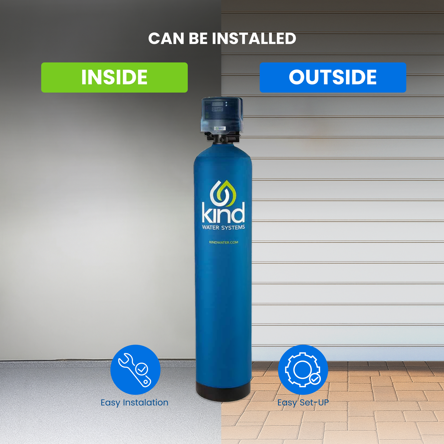 Smart Metered Chem-Free Iron, Manganese, and Sulfur Filter