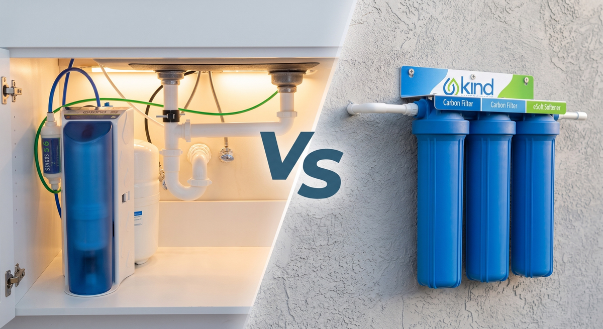 Under-Sink RO vs Whole-House Filtration: Which Do You Actually Need?