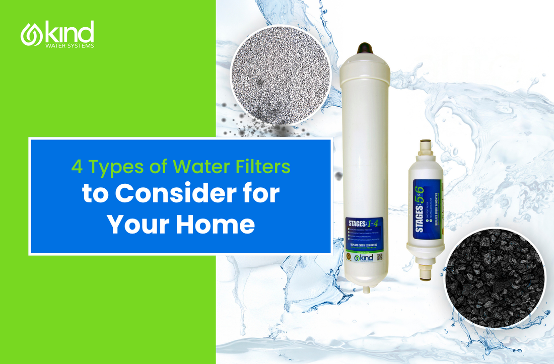 4 Types of Water Filters to Consider for Your Home