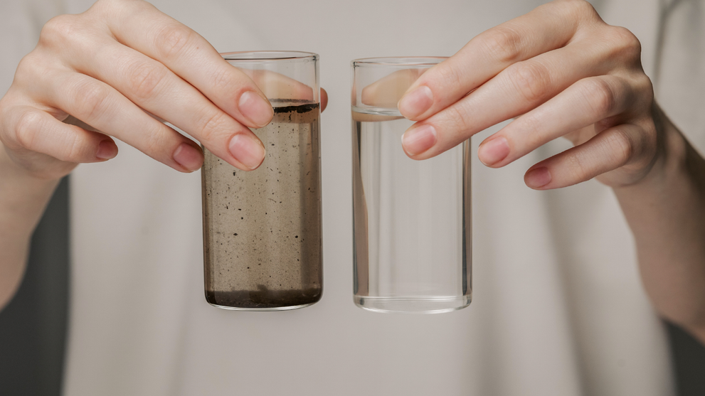 Contaminated Water vs. Treated Water
