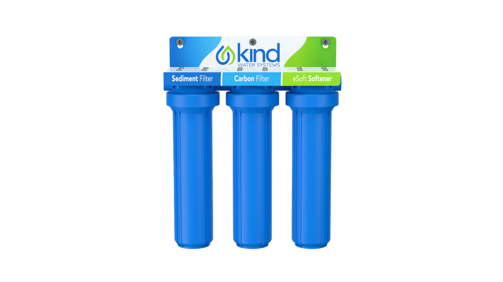 Whole House Salt-Free Water Softener and Filter Combo