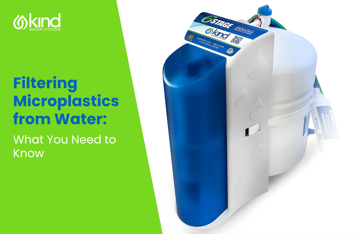 Filtering Microplastics from Water – Kind Water Systems