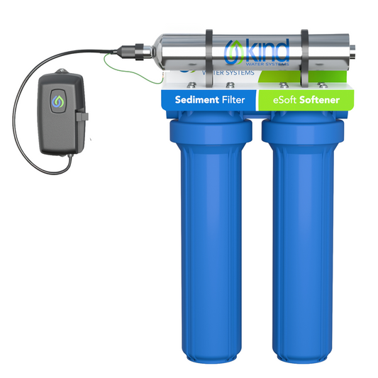 Whole House Salt-Free Water Softener with UV