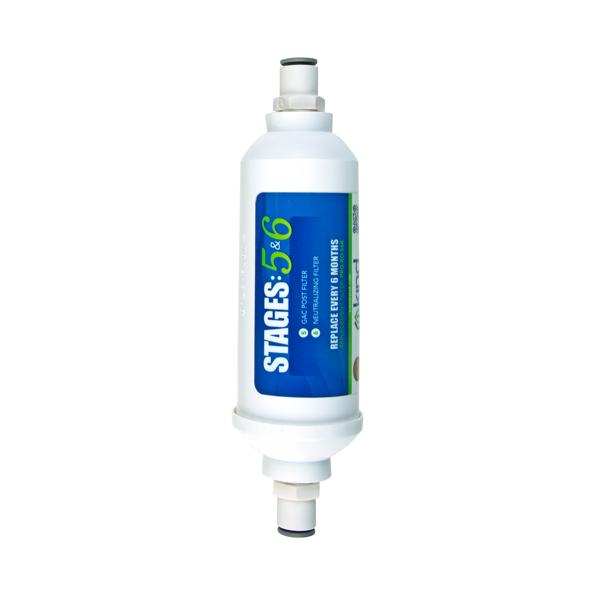 6-Stage Reverse Osmosis Drinking Water System Replacement Filter – Stages 5-6
