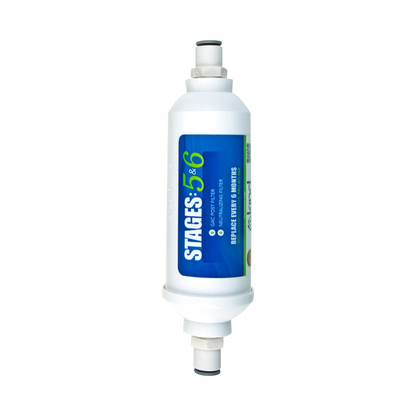 6-Stage Reverse Osmosis Drinking Water System Replacement Filter – Stages 5-6