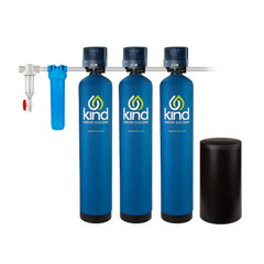 Whole House Iron & Carbon Filter with Salt-Based Water Softener