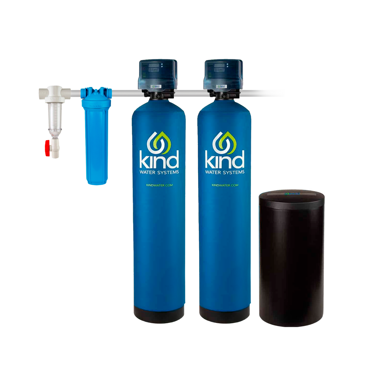 Salt-Based Water Softener with Iron Filter