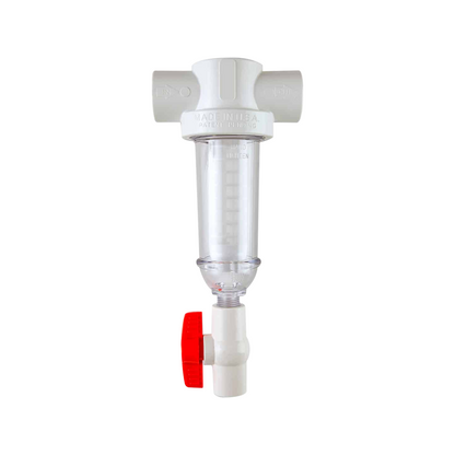 100-Micron Sand Filter with Sun Cover