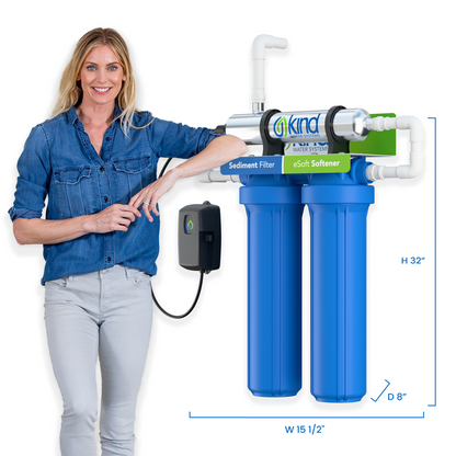 Whole House Salt-Free Water Softener with UV