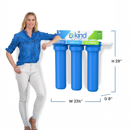 Whole House Salt-Free Water Softener and Filter Combo