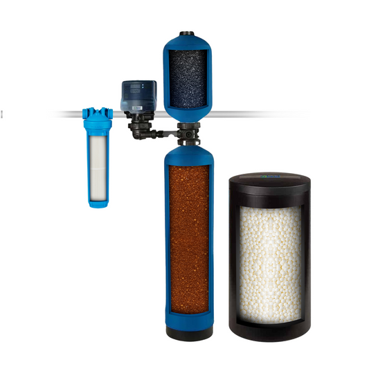 City Water Salt-Based Water Softener and Filter Combo