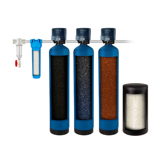Whole House Iron / Carbon Filter / Salt-Based Water Softener