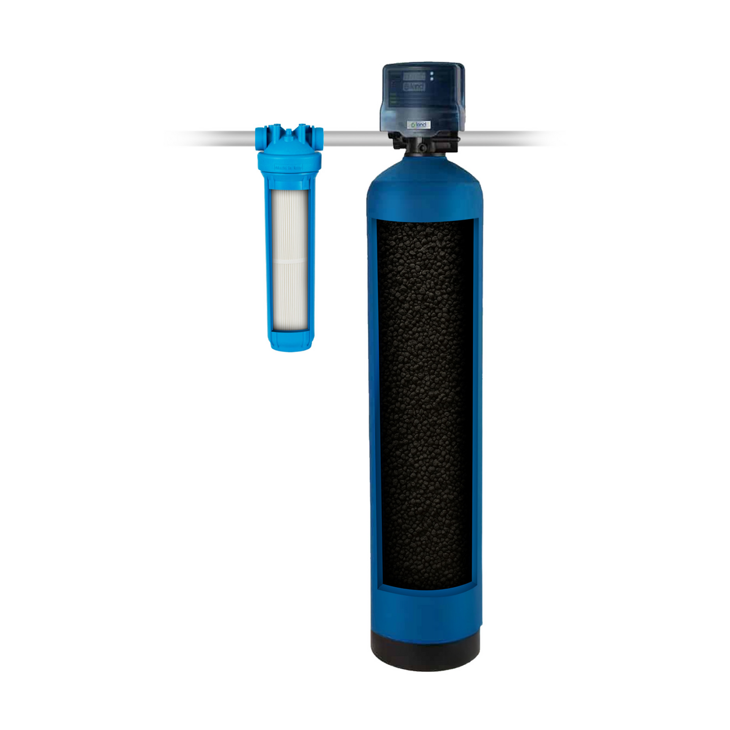 Smart Metered Chem-Free Iron, Manganese, and Sulfur Filter