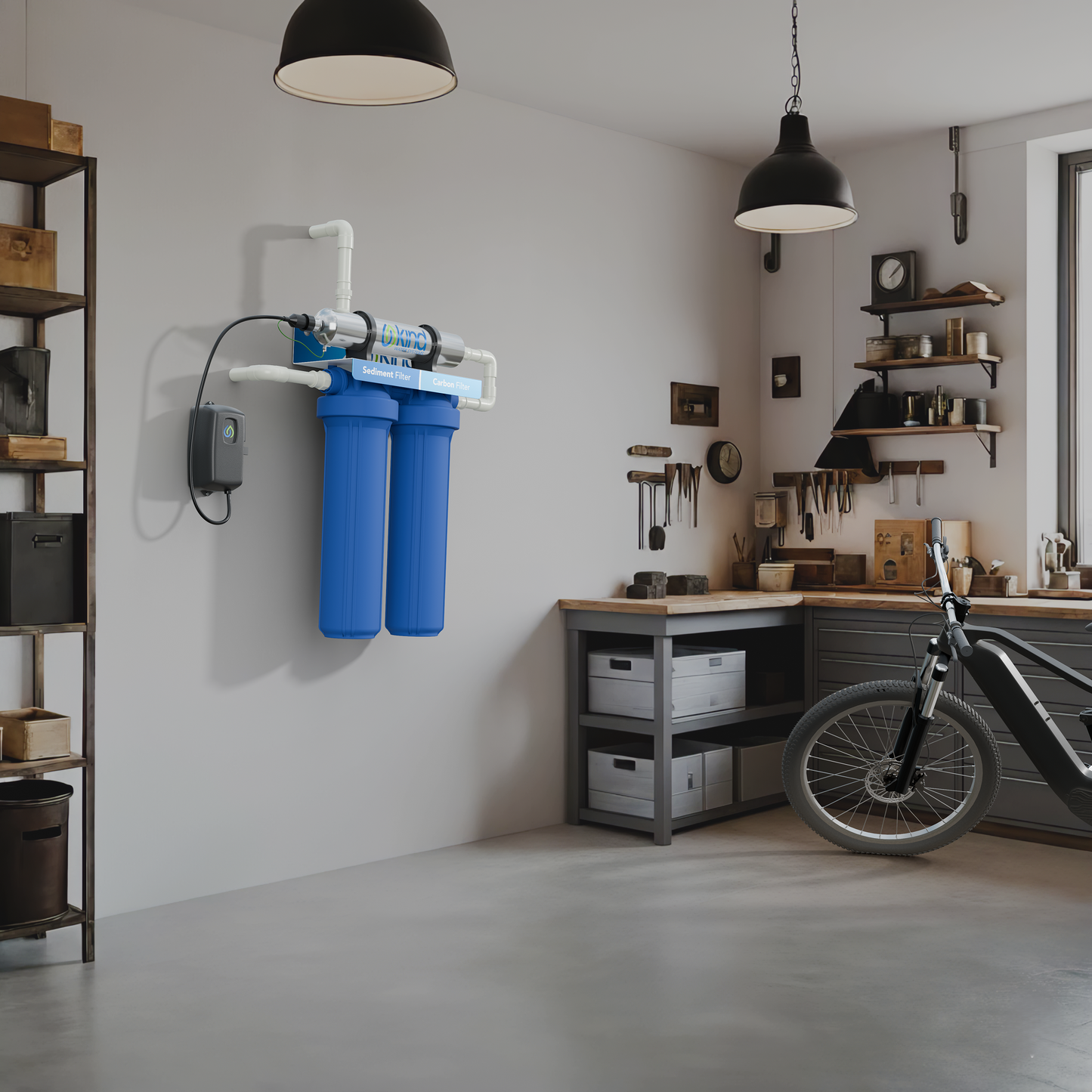 Whole House Water Filter with UV