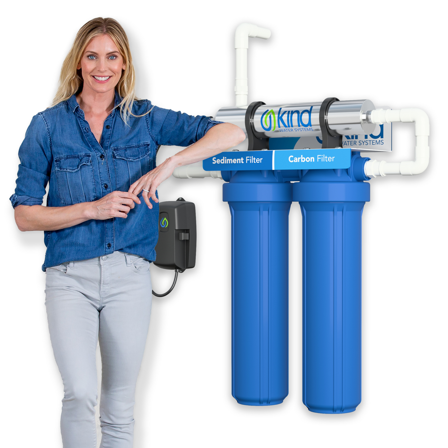 Whole House Water Filter with UV