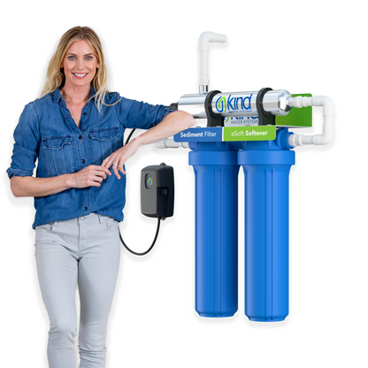 Whole House Salt-Free Water Softener with UV