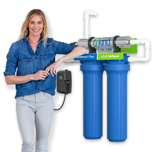 Whole House Salt-Free Water Softener with UV