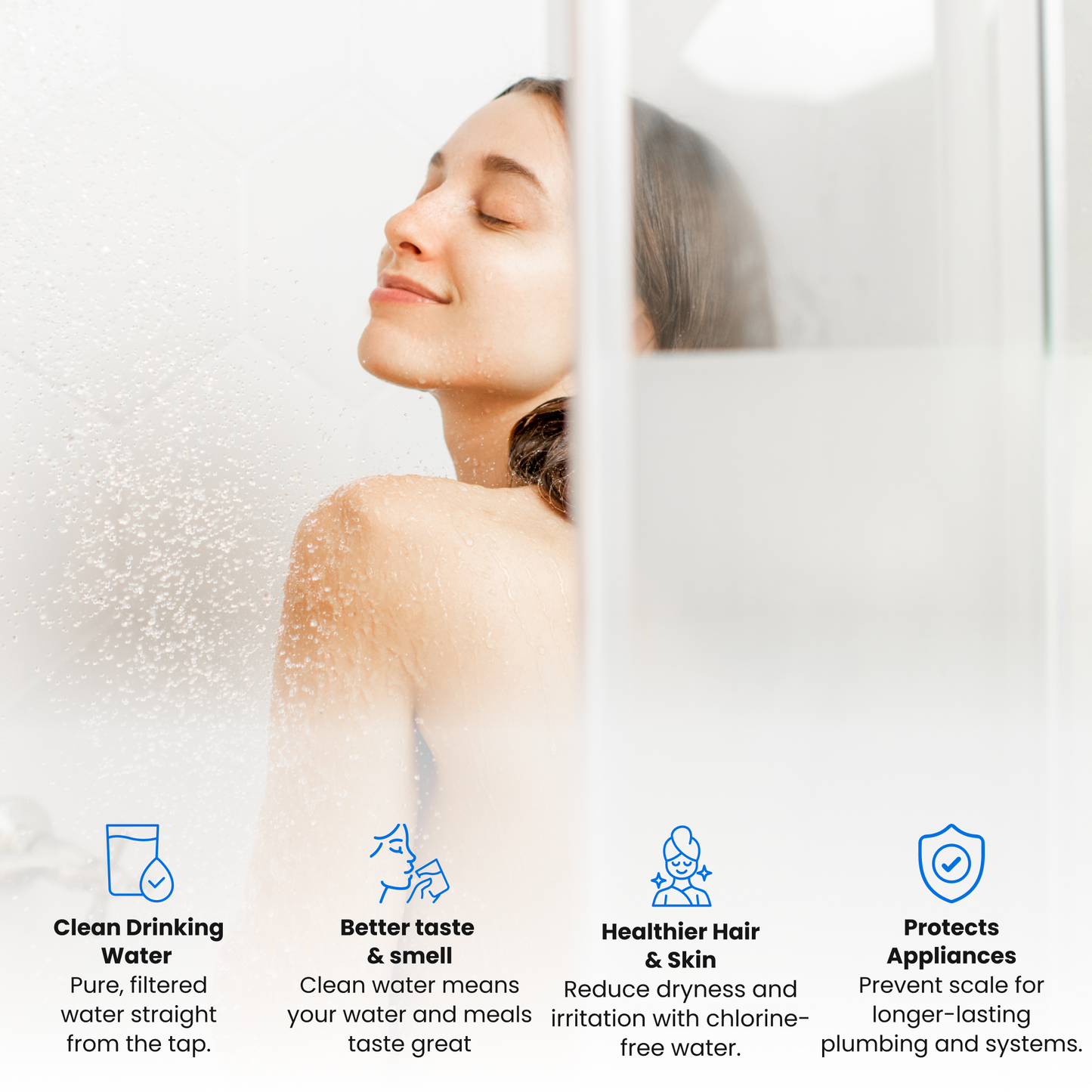 Whole House Salt-Free Water Softener and Filter Combo with UV