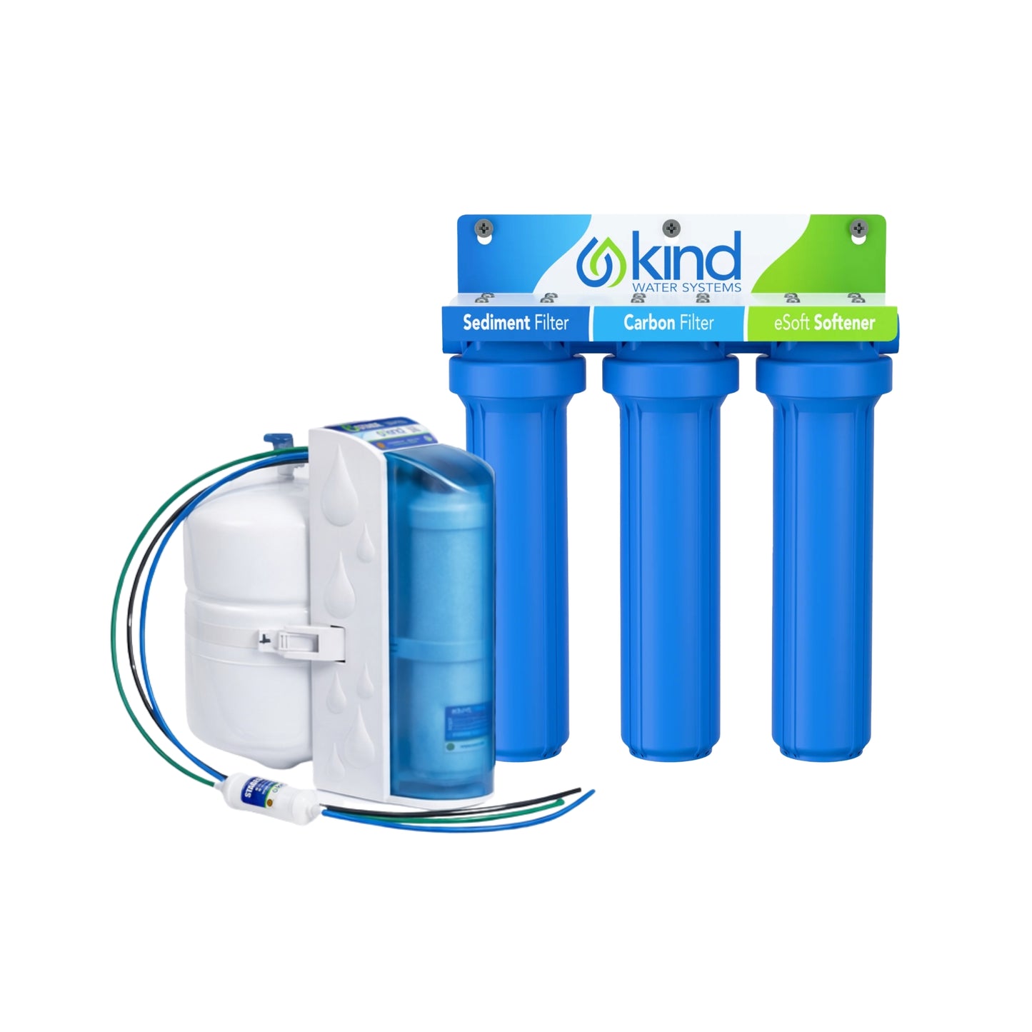 Whole House System + Reverse Osmosis Drinking Water System Bundle