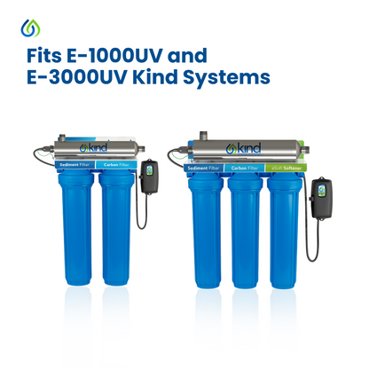 Sediment Filter, Carbon Filter, and UV Replacement Lamp