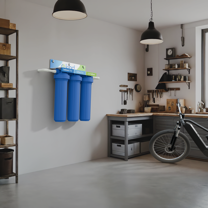 Whole House Salt-Free Water Softener and Filter Combo