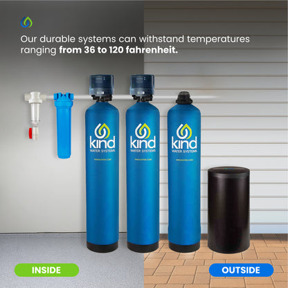 Whole House Iron / Carbon Filter / Salt-Free Water Softener