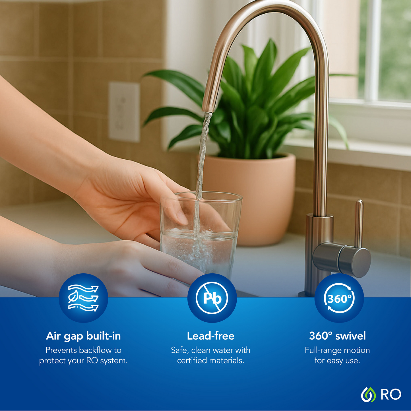 Kind 6-Stage Reverse Osmosis Drinking Water System