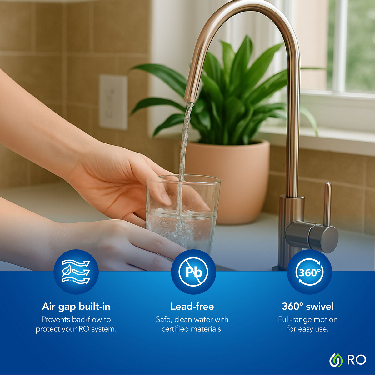 Whole House System with UV + Reverse Osmosis Drinking Water System Bundle
