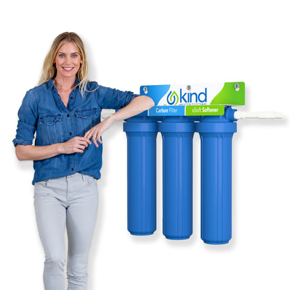 Whole House Salt-Free Water Softener and Filter Combo