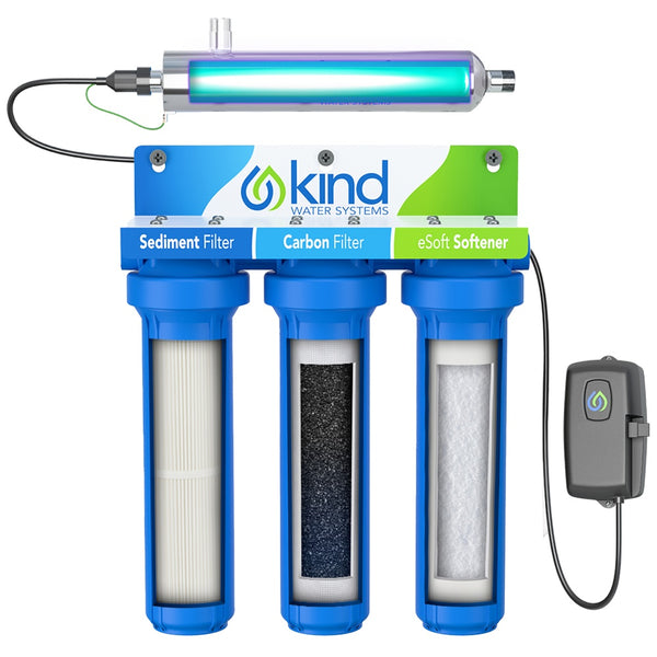 Whole House Filter & Salt-Free Softener + UV