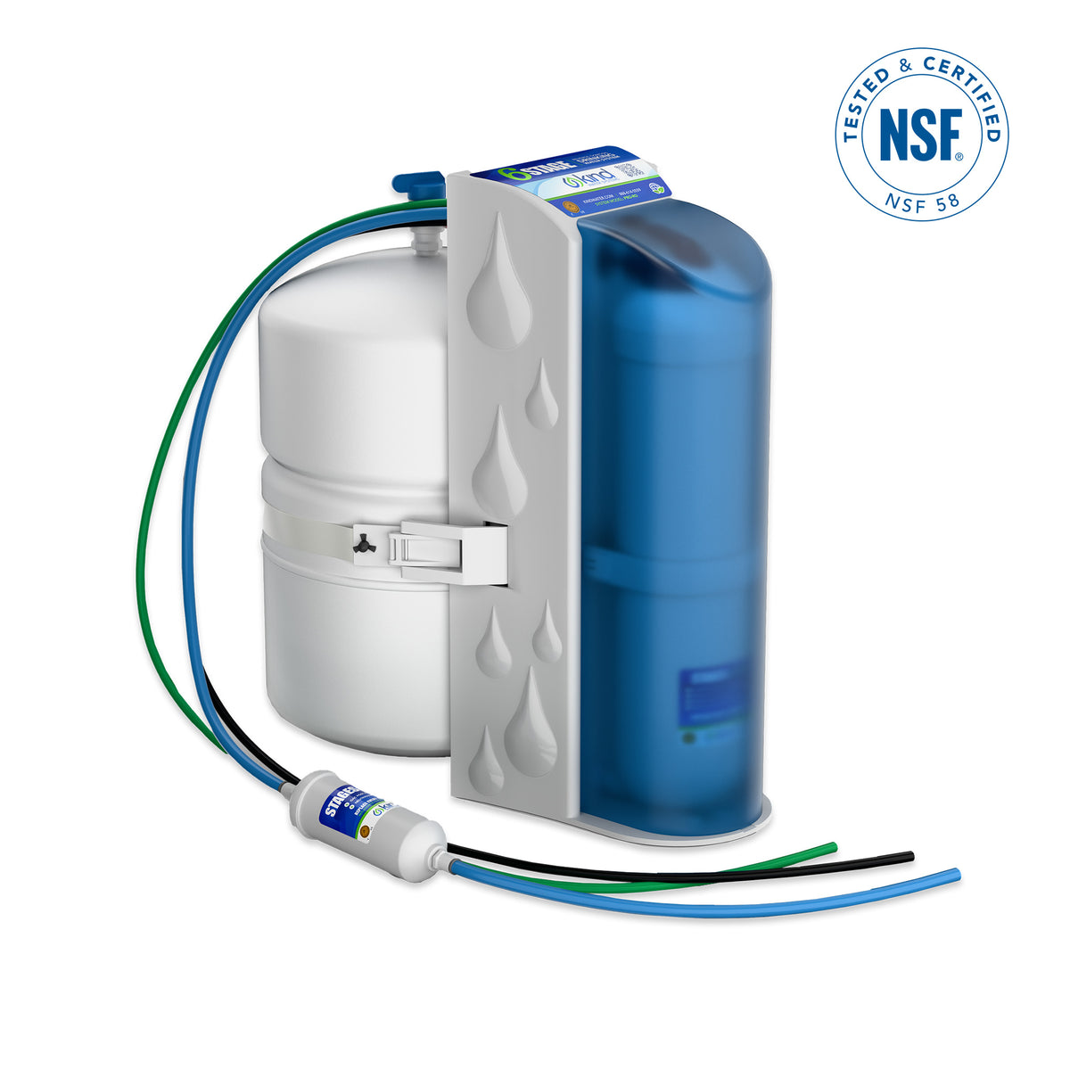 Whole House System with UV + Reverse Osmosis Drinking Water System Bundle