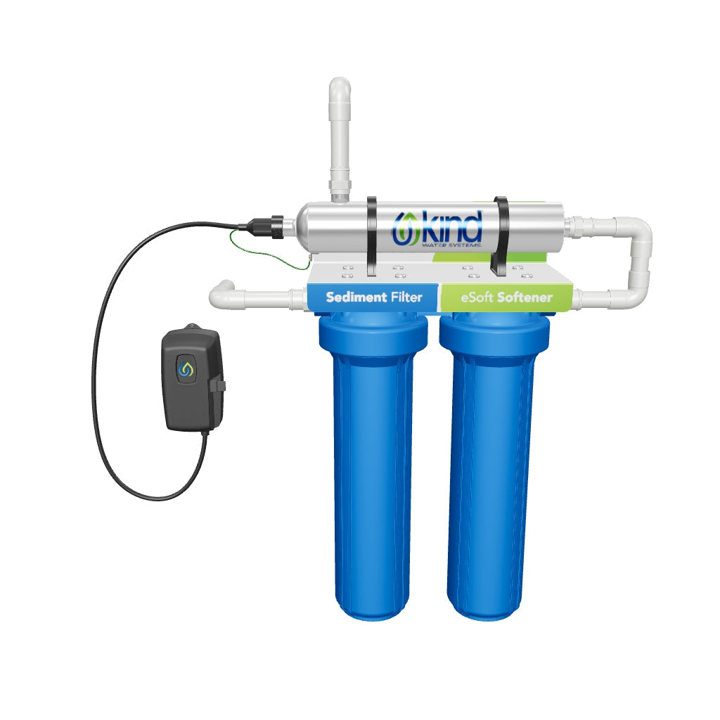 Whole House Salt-Free Water Softener with UV