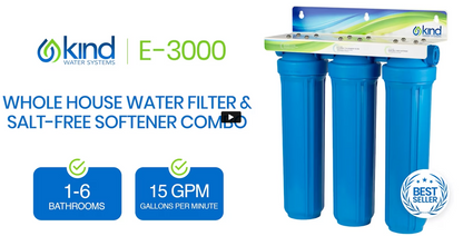 Whole House Salt-Free Water Softener and Filter Combo