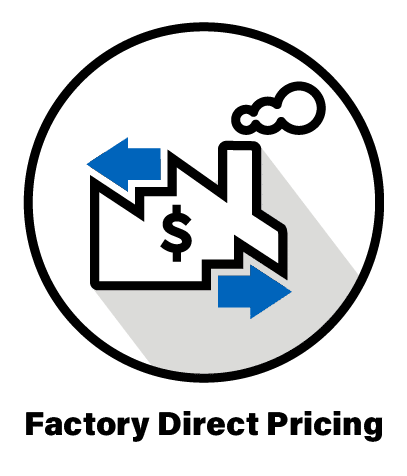 factory direct pricing