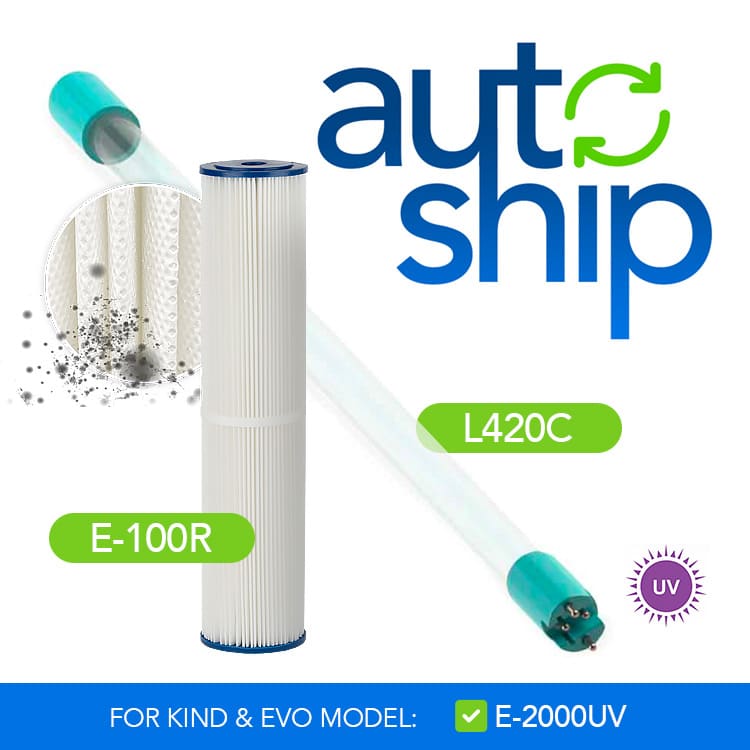 AutoShip - Sediment Filter and UV Lamp Replacement