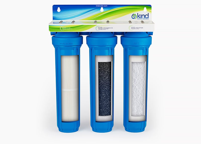 Whole House Water Filter and Salt-Free Water Softener