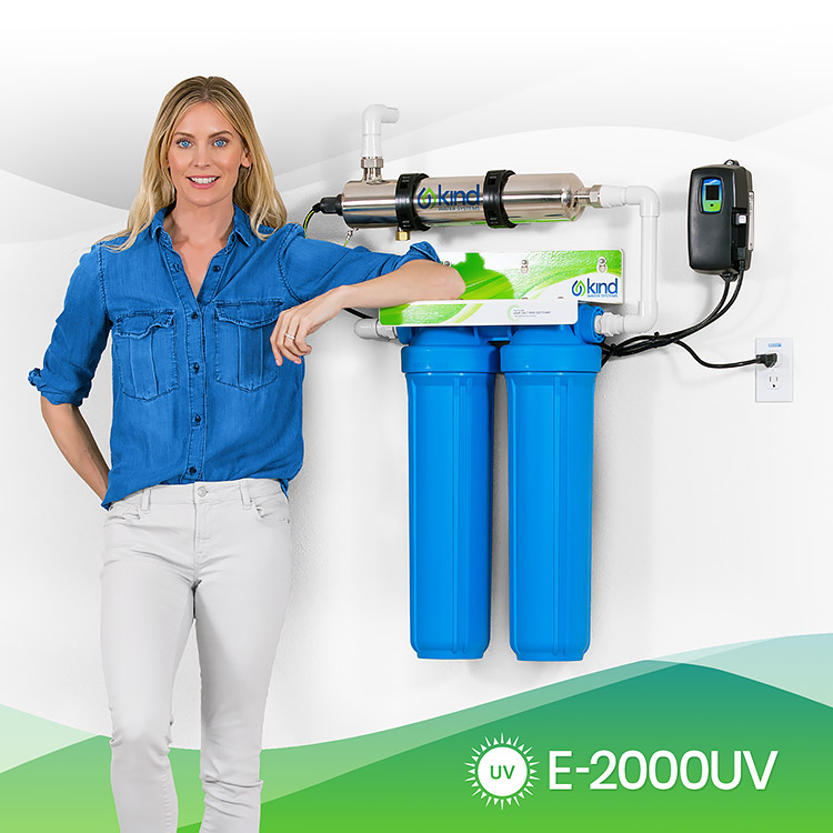 Kind E-2000UV, Salt-Free Water Softener with UV