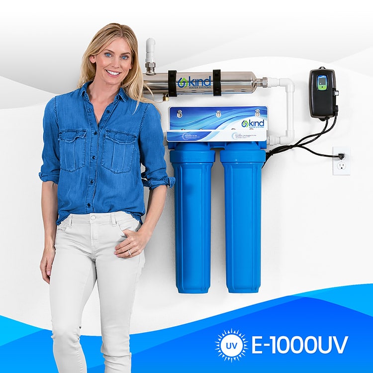 Kind E-1000UV, Whole House Water Filter with UV