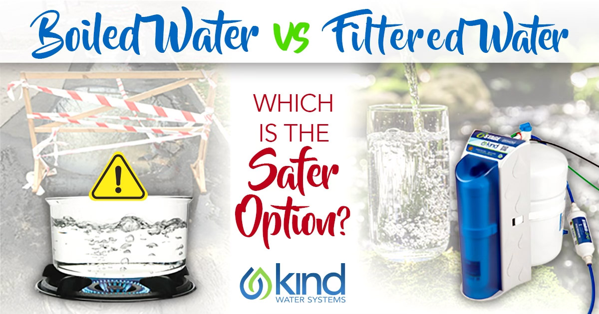 Boiled VS. Filtered Water
