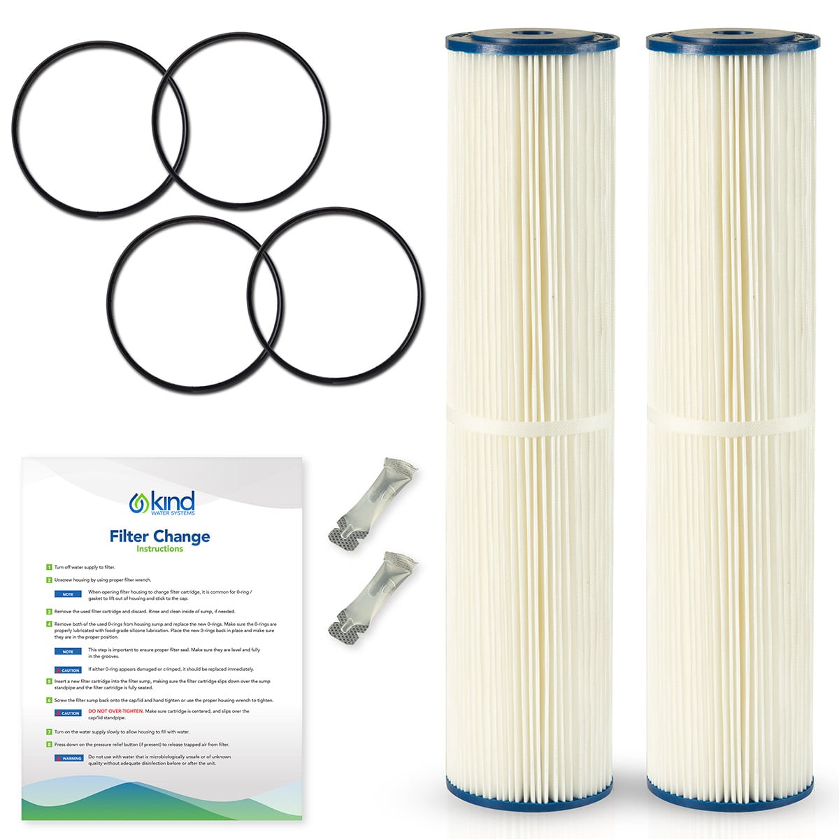 Whole House Sediment Filter Replacement – 2 Pack