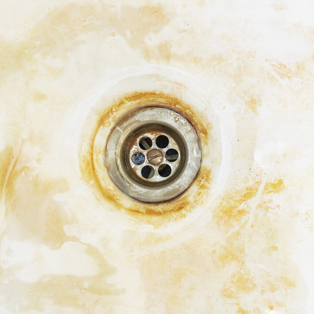 Stained Sink