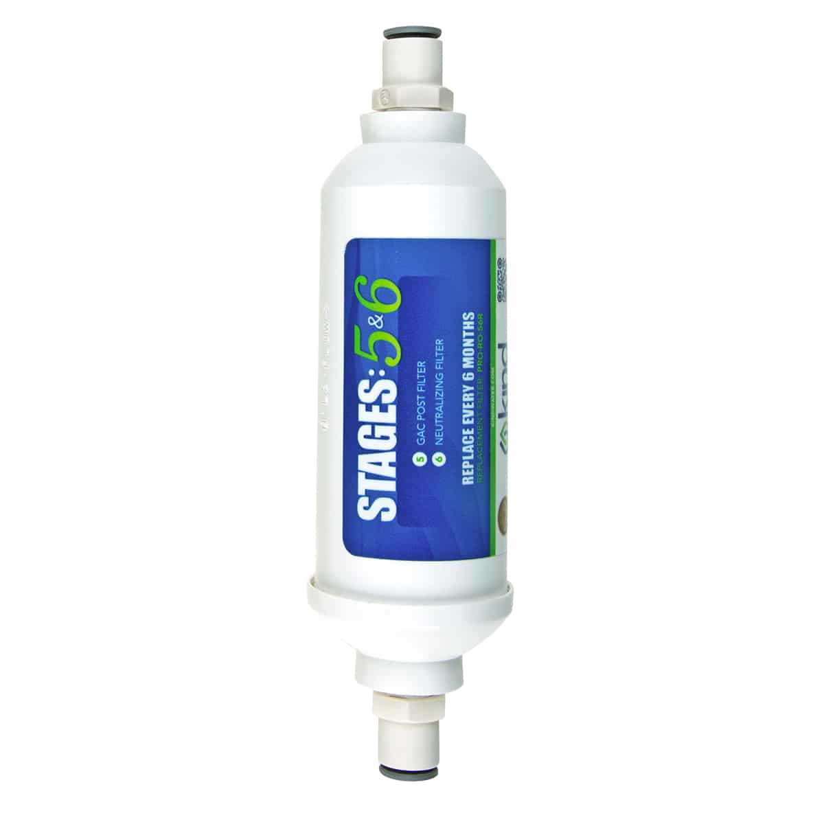 6-Stage Reverse Osmosis Drinking Water System Replacement Filter – Stages 5-6