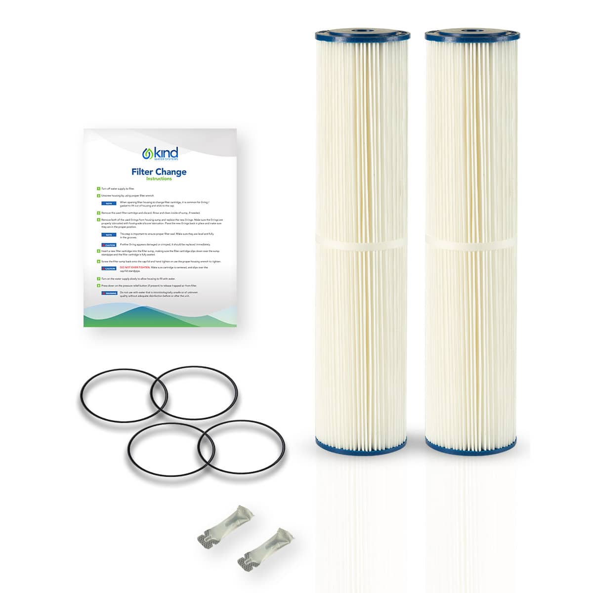 sediment replacement filters