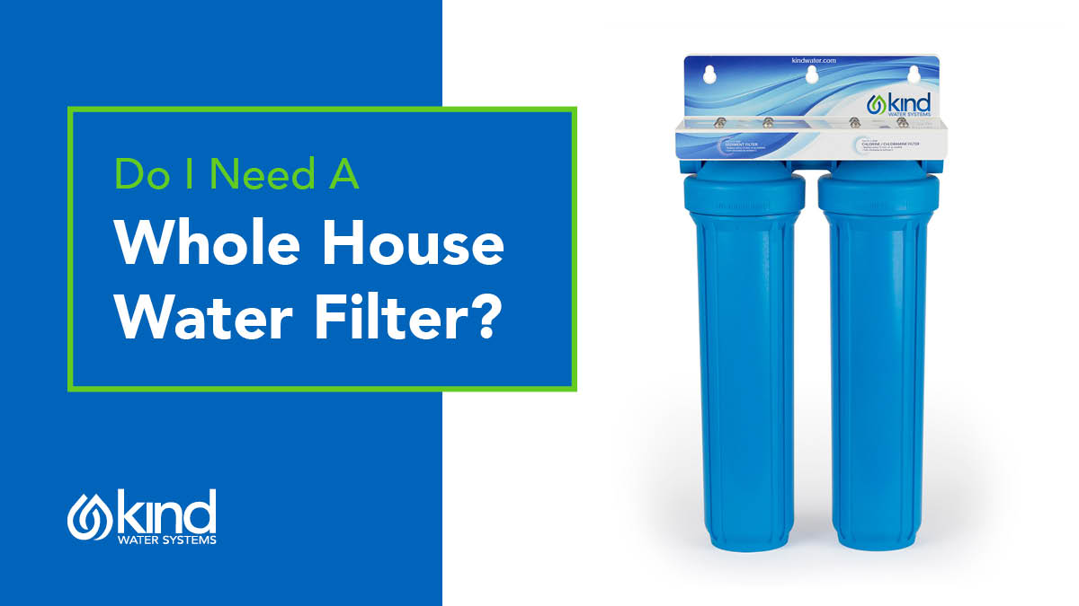 Do I need a whole house water filter? This depends on what contaminants are in your water and if you want filtered water at every tap or faucet.